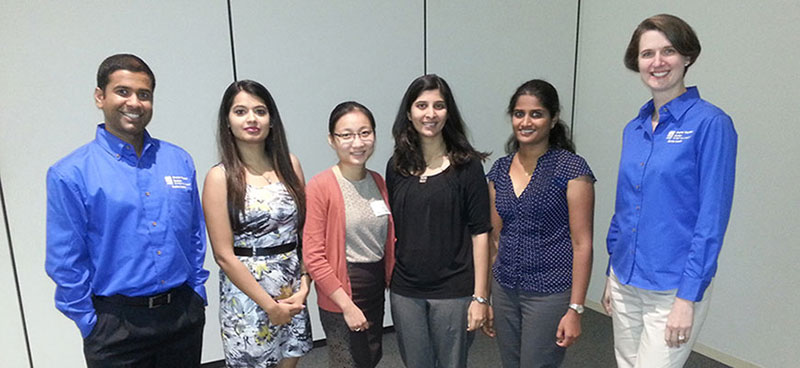 From left to right: Vijai Venkata (Chair, ASQ Houston), Megha Shekhawat, Chan Le Phan, Neha Tannu, Sravani Korpol, and Dr. Jamison V. Kovach (UH Student Branch Advisor, ASQ Houston).