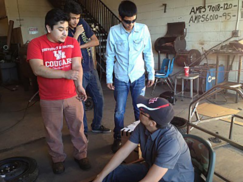 UH Team Mentors High School Students in Designing, Building Competition Cars