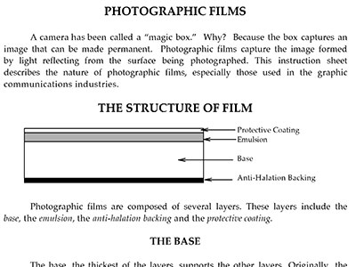 Photographic Film