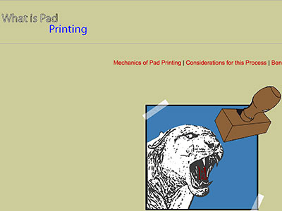 What is Pad Printing?