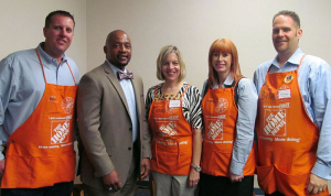 Photo from Left to Right: Ray Hinson, District Manager; Tim Wilkerson, Regional Vice President, Gulf; Tammy Campbell, District Human Resources Manager; Kristine Gott, District Human Resources Manager; Brian Liczwek, District Manager