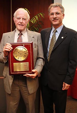 Photo Cutline: Dr. Bernard McIntyre and Dr. Heidar Malki