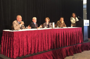 From Left: Dr. Medhat El Nahas, Dr. Tim Coburn, Paloma Urbano, Jeremy Eade, and Jennifer Bell.