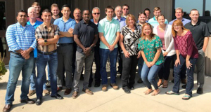 Photo: Participants in a recent training course that is part of the project. Photo: Participants in a recent training course that is part of the project.