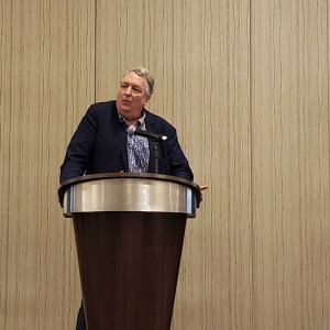 Dave Ulrich, Rensis Likert Professor of Business at the Ross School, University of Michigan was the featured presenter at the UH College of Technology Executive Human Resource Development program luncheon, October 8.